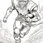 football coloring pages