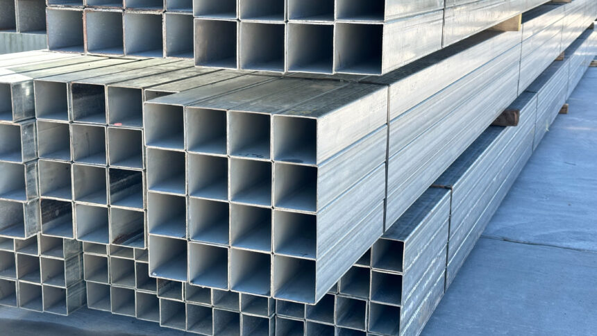 galvanized square steel